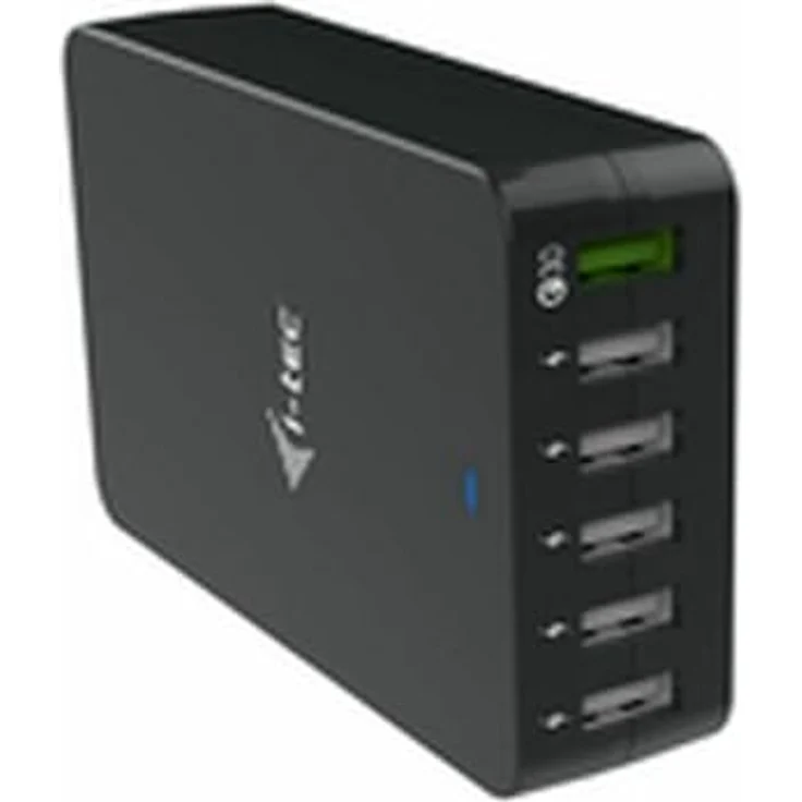 i-tec USB Smart Charger CHARGER6P52W, Handy-Ladegerät mit 6 Ports und 52W Leistung