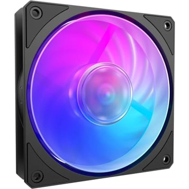 Cooler Master Hyper 212 3DHP Black ARGB, Tower-CPU-Kühler mit 4-Pin PWM und leiser Geräuschentwicklung (22.6 dBA) – Bild 9