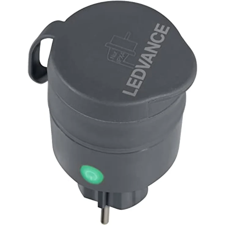 LEDVANCE Smarte Steckdose für Aussen mit ZigBee Technologie im kompakten Design,zur Einbindung konventioneller Geräte ins Smart Home,kompatibel mit Alexa & Google, SMART+ OUTDOOR COMPACT PLUG,1er-Pack – Bild 3