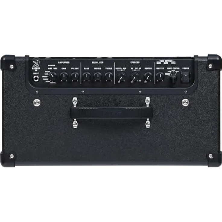 Boss by Roland Katana 50 Gen 3, Gitarren-Verstärker mit 50 W, 2 Kanälen, 12" Custom-Lautsprecher, 6 Verstärkertypen, inkl. Klinkenkabel – Bild 3