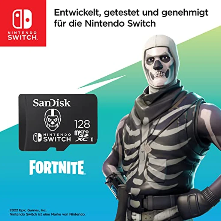 SanDisk Nintendo Switch - Fortnite Edition - flash memory card - 128 GB - microSDXC UHS-I (SDSQXAO-128G-GN6ZG) – Bild 3
