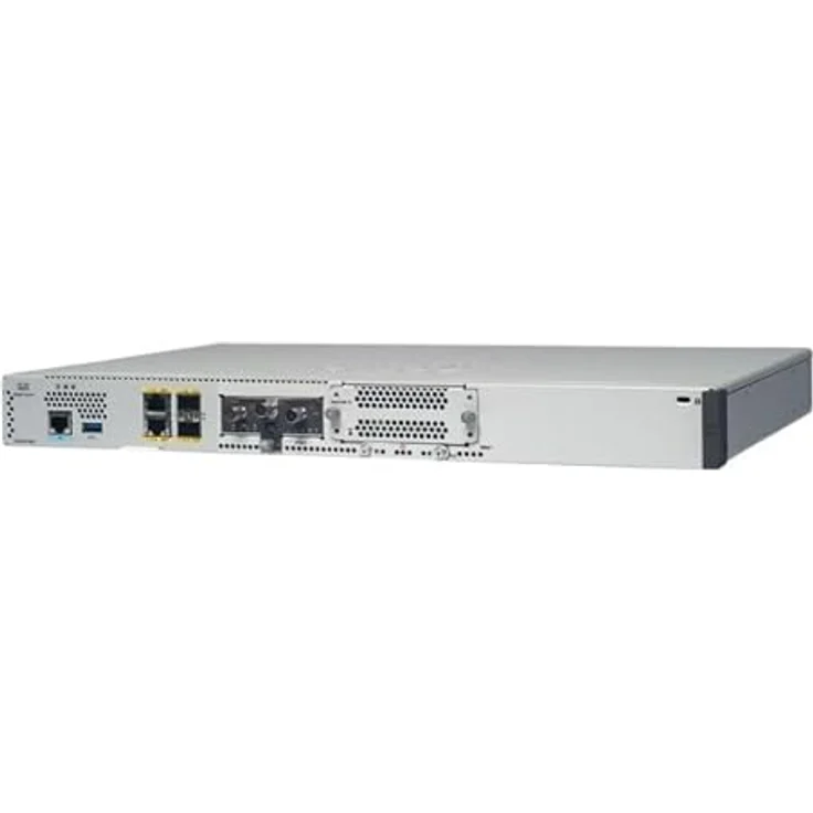 Cisco Catalyst C8200-1N-4T Router, 8GB Speicher, sichere SD-WAN- und Cloud-Sicherheitslösungen, Grau – Bild 2
