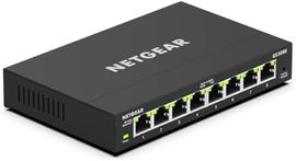 NETGEAR GS308E Managed Switch 8 Port Gigabit Ethernet LAN Switch Plus