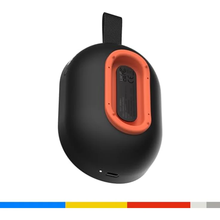 Skullcandy Ounce+ Wireless Bluetooth-Lautsprecher, Wasserdicht (IPX7), 16 Stunden Akkulaufzeit, True-Wireless-Stereo, Schwarz – Bild 4