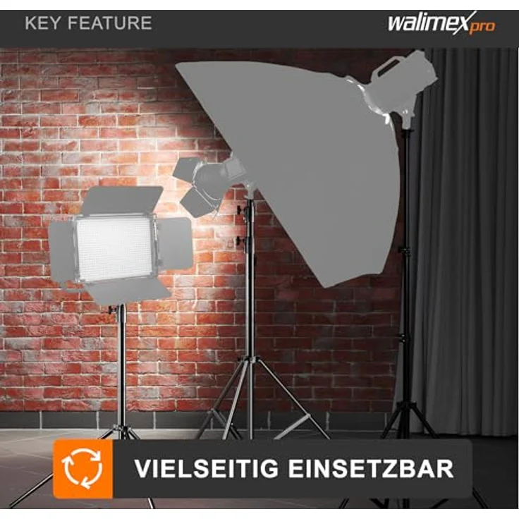 Walimex WT-420 Lampenstativ (420 cm) – Bild 3