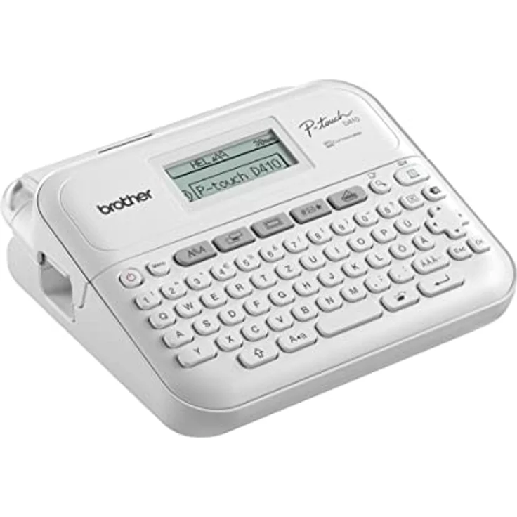 Brother PT-D410 Beschriftungsgerät für das Homeoffice und Büro (für 3, 5 bis 18 mm breite TZE-Schriftbänder, bis zu 20 mm/Sek. Druckgeschwindigkeit) – Bild 2