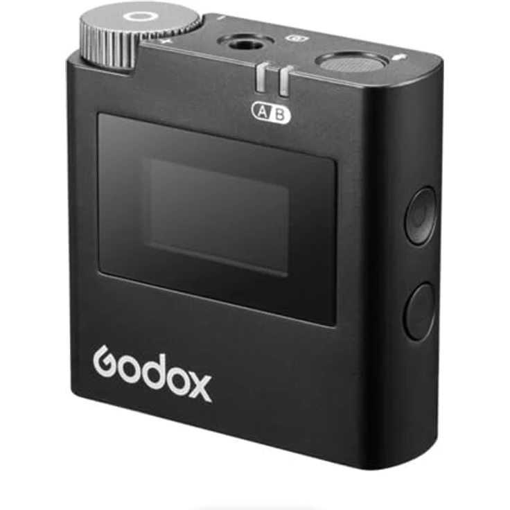 Godox Virso S M2 Wireless Microphone System (Sony Version), kabelloses Mikrofon mit 200 m Reichweite und ultra-langer Akkulaufzeit – Bild 3