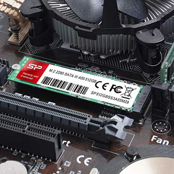 Silicon Power SP512GBSS3A55M28 Internes Solid State Drive M.2 512 GB Serial ATA III SLC (SP512GBSS3A55M28) – Bild 3