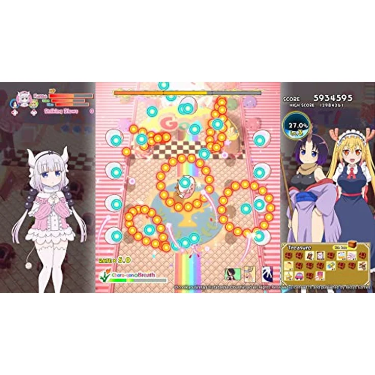 Aksys Miss Kobayashi's Dragon Maid: Burst Forth!! Choro-gon☆ Atem (Schalter) Nintendo Switch Game in bunter Darstellung – Bild 5