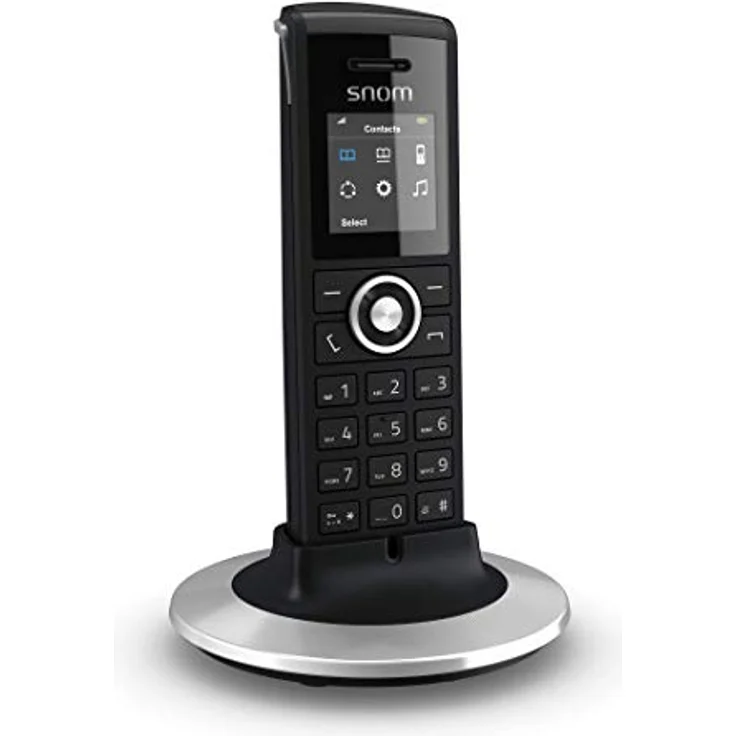 Snom Office Handset M25 (Up To 75 Hours Standby And 7 Hours Talktime, IP DECT Handset, TFT Color Display) Black – Bild 3