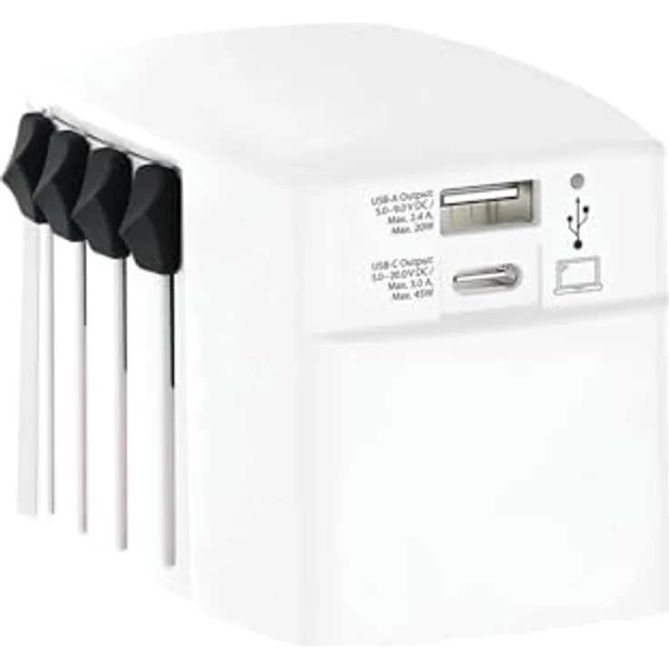 SKROSS 1302332 Reiselader Welt AC45PD, universeller Handy-Ladegerät mit 2 Jahren Garantie – Bild 3