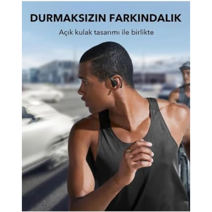 Anker SoundCore AeroFit Pro Black (Kabellos) On-Ear Kopfhörer, Schwarz – Bild 6