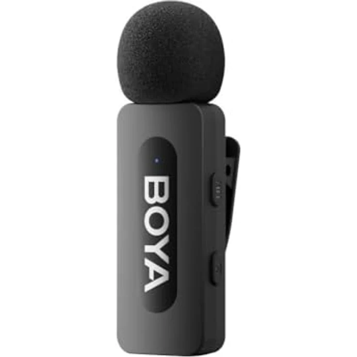 Boya BY-V20, Dual-Channel-Drahtlosmikrofon mit intelligenter Geräuschunterdrückung, tragbar und plug-and-play – Bild 3