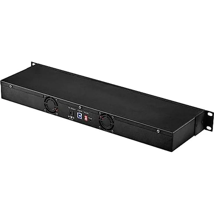 Netzwerkschrank-Festplatteneinbaurahmen Renkforce 48,26 cm (19) Panel USB 3.1 (Gen1) - 2 x SATA RAID RF-3570312