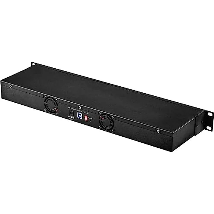 Netzwerkschrank-Festplatteneinbaurahmen Renkforce 48,26 cm (19) Panel USB 3.1 (Gen1) - 2 x SATA RAID RF-3570312 – Bild 1