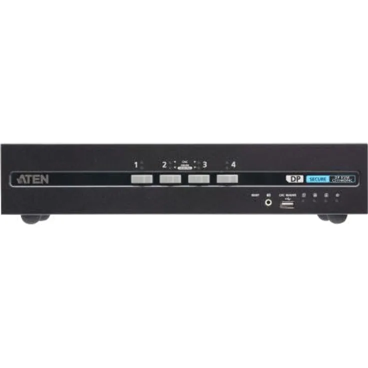 ATEN DisplayPort Dual Display USB 4 Port Advanced Security KVM-Switch mit CAC (kompatibel mit PSD PP v4.0) Marke