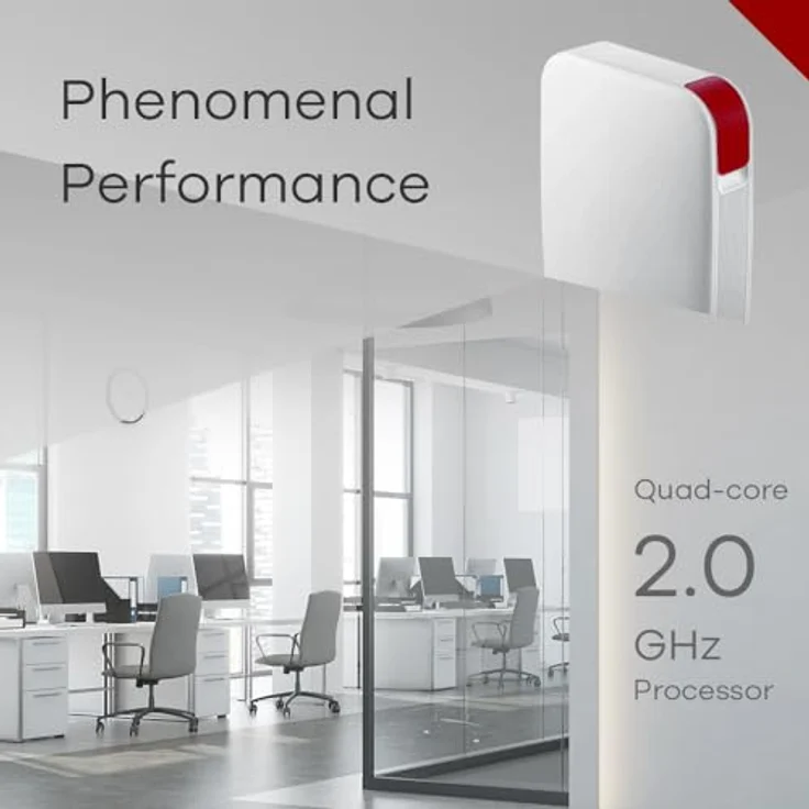 ZYXEL Security Router Firewall mit AX6000 Dual-Band WiFi | Abonnementfreie Netzwerksicherheit | 2 x 2.5G Ethernet Ports | Verwaltbar über Nebula APP| Cloud Getaway [USG LITE 60AX] – Bild 3