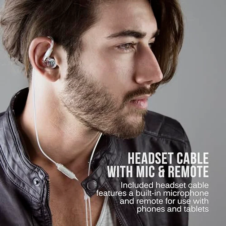 MEE audio, M6 PRO 2. Generation Universal In-Ohr-Monitor 5 farblos – Bild 9