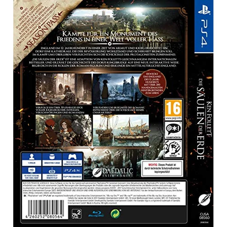 Die Säulen der Erde (Ken Follet) (PS4) – Bild 3