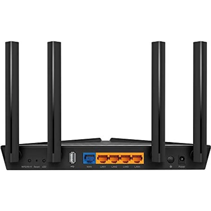 TP-LINK AX1800 WLAN-Router Dual-Band (2,4 GHz-5 GHz) Gigabit Ethernet Schwarz – Bild 2