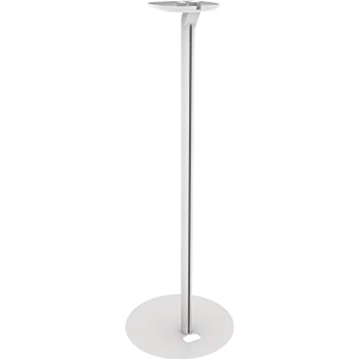 conecto CC50596 Premium Standfuß für SONOS ONE + SONOS PLAY:1 mit Kabelmanagement, Höhe: 71,6cm, Traglast: max. 3,0kg, weiß – Bild 4