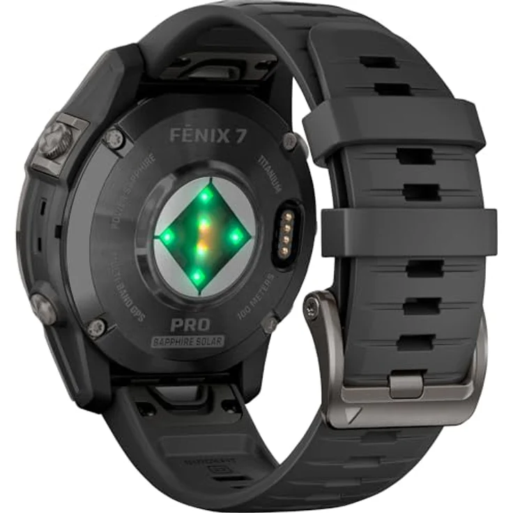 Garmin Fenix 7 Pro Sapphire Solar Edition (47 mm, Stahl, One Size), Sportuhr + Smartwatch mit fortschrittlichen Trainingsfunktionen – Bild 2
