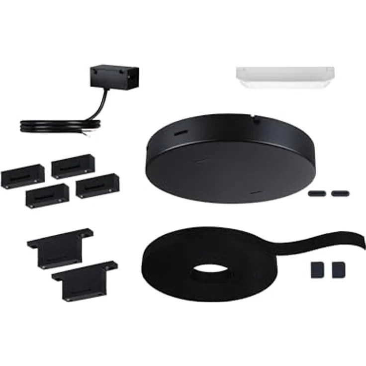 Paulmann ULine Gurt Basisset 10m, max. 150W, Schwarz, flexible Lichtgestaltung für individuelle Lichtkonzepte – Bild 1