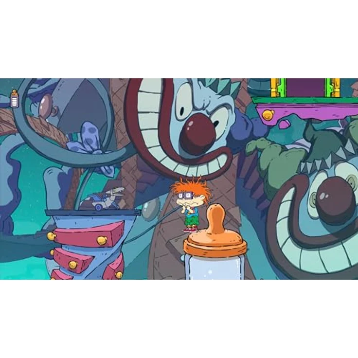 Limited Run Rugrats Adventures in Gameland - PS5, Koop-Modus, handgezeichnete Animationen, 8-Bit und HD-Grafiken, Wohnsitz der Pickles – Bild 5