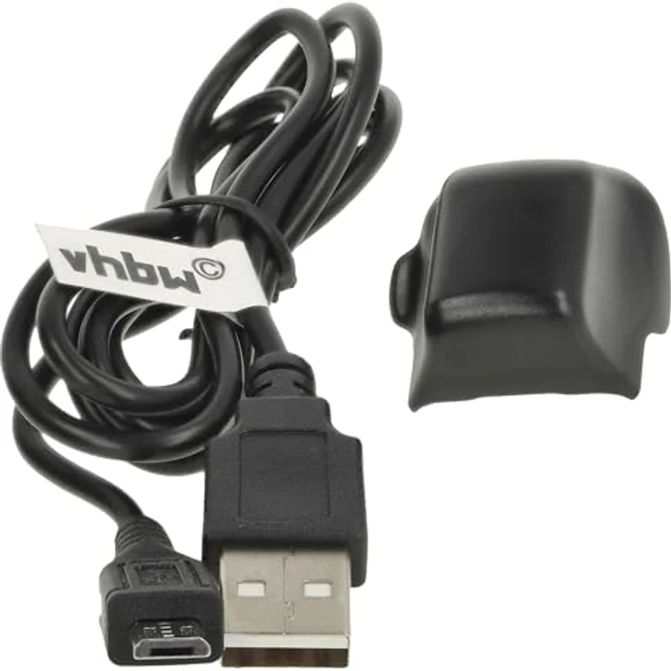 VHBW Ladestation mit Micro USB Kabel passend für Uhr Samsung Gear Fit Smart Watch SM-R350 – Bild 3