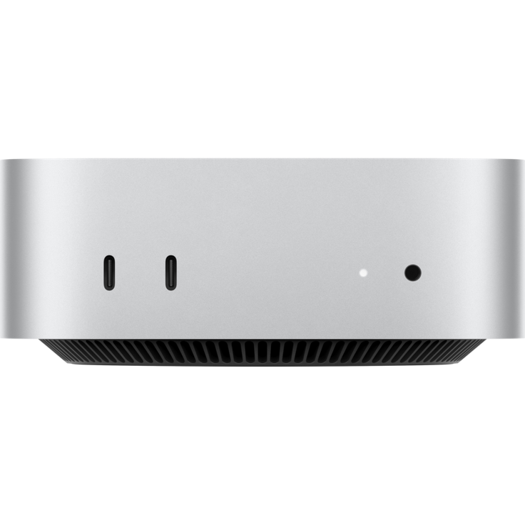 Apple Mac Mini (2024), Apple M4 MU9E3FN/A 16 GB RAM, 256 SSD, macOS, Silber