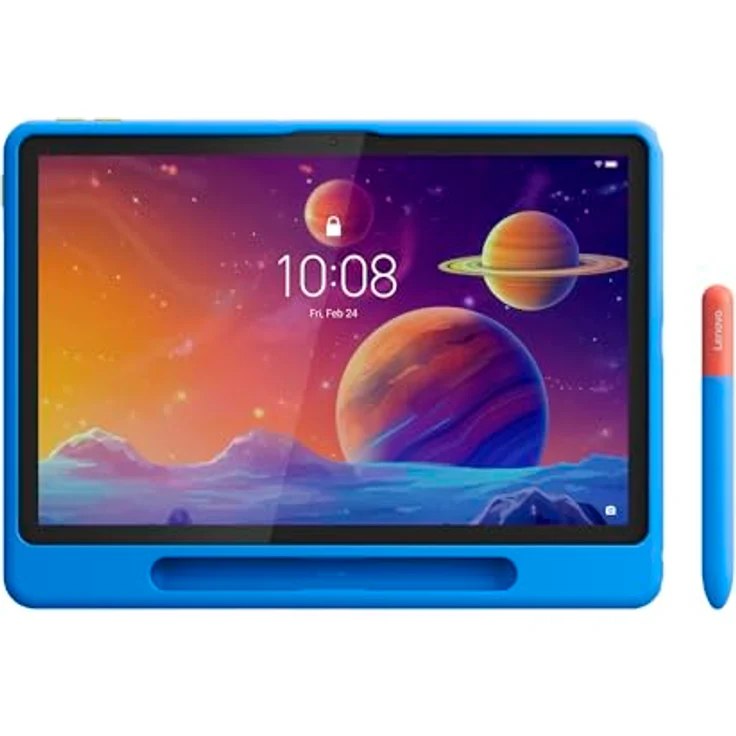 LENOVO Play Suite, Backcover für Lenovo Tab, robuste Silikonhülle, blau – Bild 6