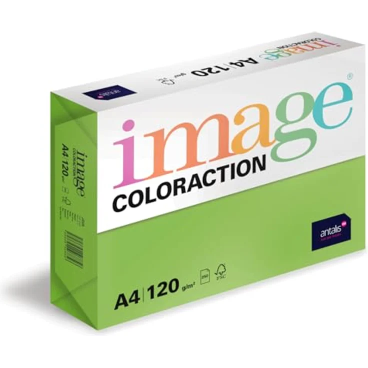 Image Coloraction - farbiges Kopierpapier Java-maigrün 120g-m² A4 - Paket zu 250 Blatt – Bild 2