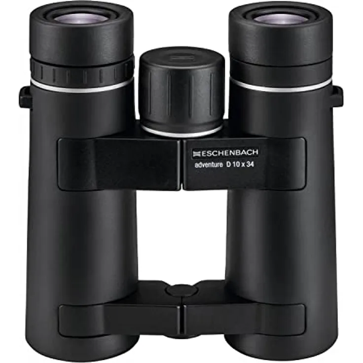 Eschenbach Optik Fernglas Adventure D 10x34 - Weitwinkeloptik, Stickstofffüllung, geeignet für Einsteiger in Vogelbeobachtungen oder als Wander-Fernglas