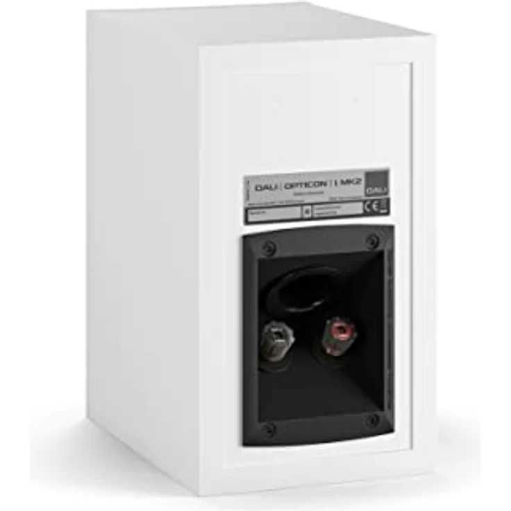 Opticon 1 MKII Regallautsprecher weiß seidenmatt/grau – Bild 3