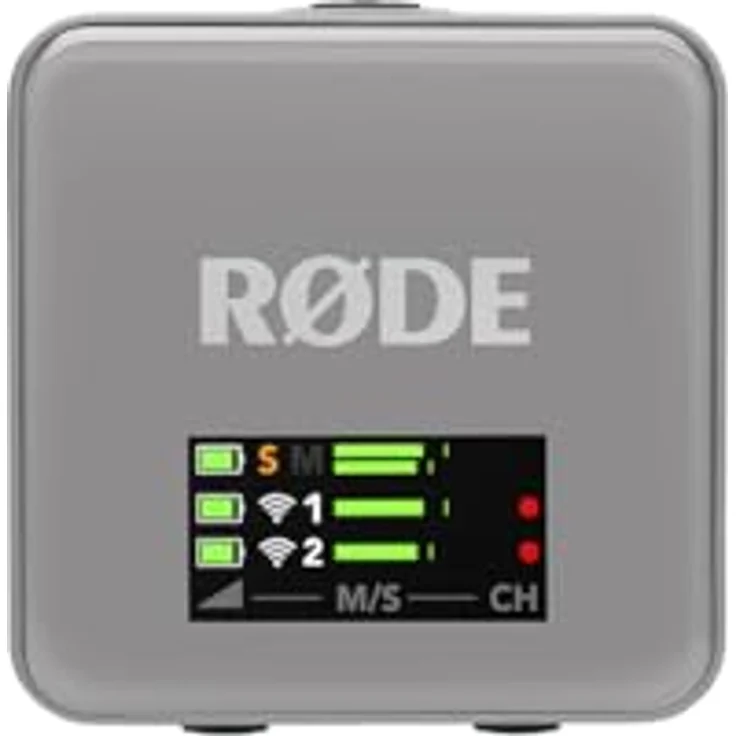 RØDE Wireless GO (Gen 3) – Kompakter kabelloser Mikrofon mit 32-Bit Float Aufnahme, automatischer Pegelregelung und universeller Kompatibilität, Steingrau – Bild 3