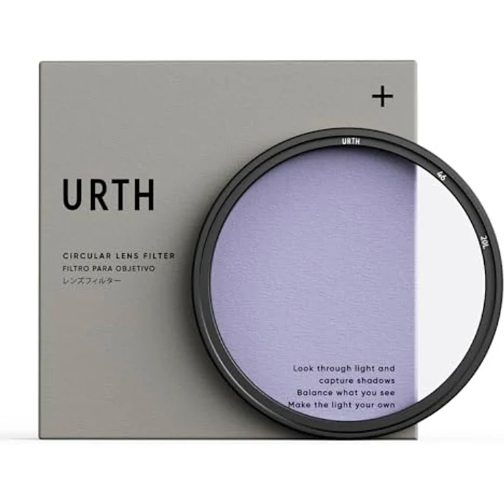 Urth 46 mm Nachtfilter neutral (Plus+), professionelle Klarheit und Farbbalance – Bild 1