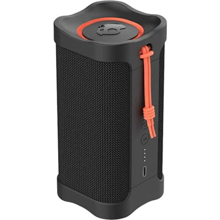 Skullcandy Terrain Wireless Speaker, Bluetooth Lautsprecher mit 14h Akkulaufzeit, wasserdicht, Schwarz – Bild 1