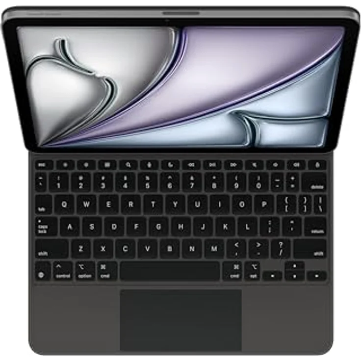 Apple Magic Keyboard Case für 11" iPad Air (M3), integriertes Trackpad, angenehm tippen, Englisch (USA), Schwarz – Bild 1