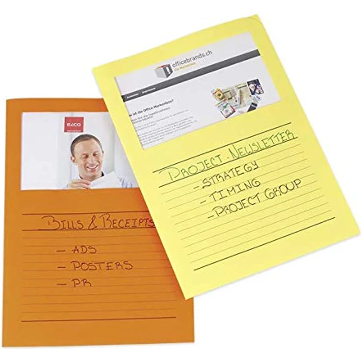 Generic Aktenordner Elco 29488 Ordo Classico Organisationsmappen 120g/m² 10 Farb - 100St. - DIN A4, dokumentenecht, farbsortiert – Bild 4