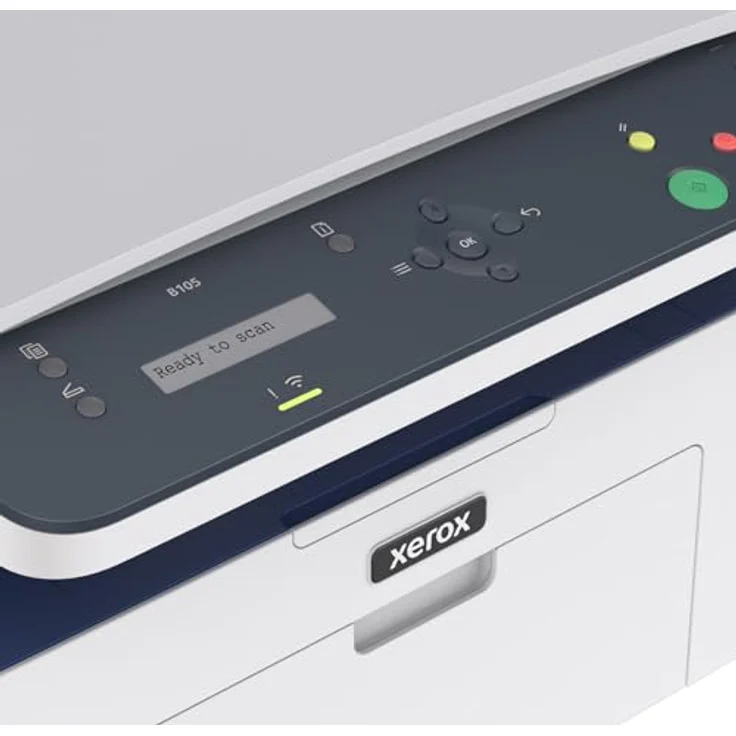 Xerox B105, Multifunktions-Kabelloser Drucker, Mono-Laser All-in-One, 20 ppm, Druck/Scan/Kopie, A4, WLAN, AirPrint, Mopria – Bild 2