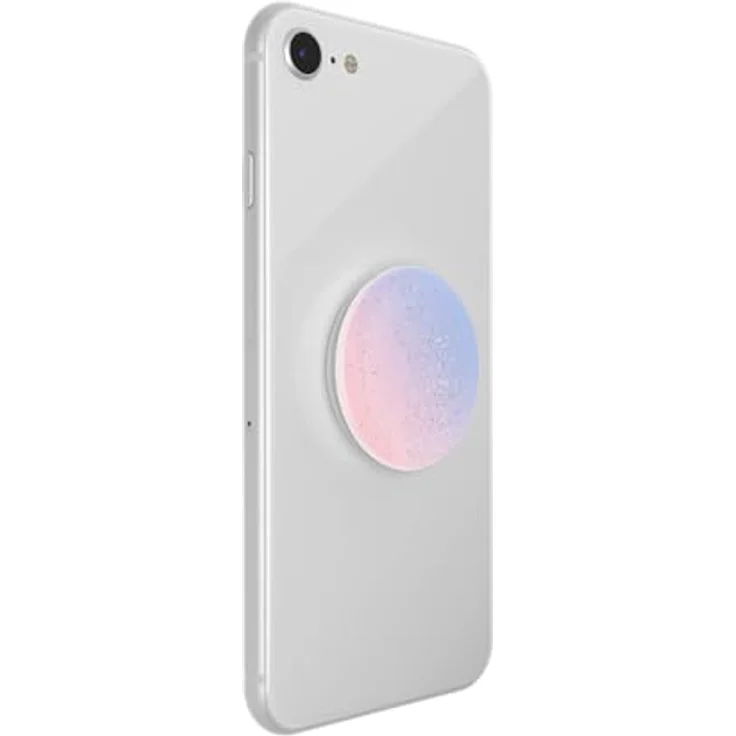 PopSockets PopGrip - Ausziehbarer Sockel und Griff für Smartphones und Tablets mit einem Austauschbarem Top - Glitter Morning Haze – Bild 3