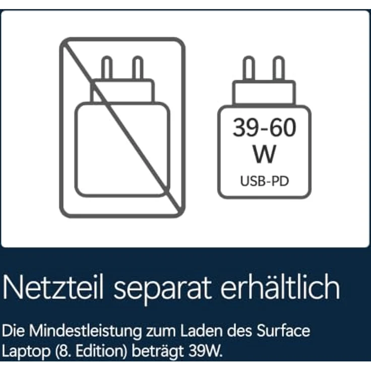 Microsoft Surface Laptop 8. Generation EP2-61129, 13,8" Touchscreen, Snapdragon X2 Elite, 16GB RAM, 1000GB SSD, Windows 11 Home, platin – Bild 7