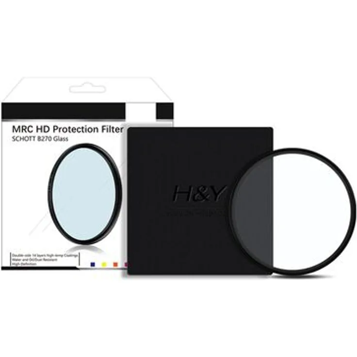 H&Y HD MRC UV Filter mit SCHOTT B270 Glass, 82mm Durchmesser