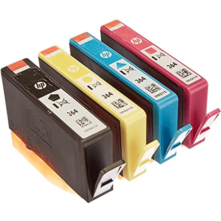 HP 364 4er-Pack Schwarz/Cyan/Magenta/Gelb Original Tintenpatronen – Bild 2