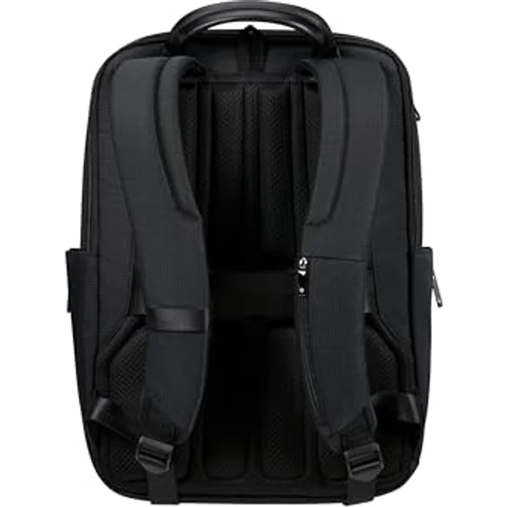 Samsonite XBR 2.0 - Laptoprucksack 14.1 Zoll, 40.5 cm, 15.5 L, Schwarz (Black) - Modernes Design aus recycelten Materialien, Easy Pass für einfaches Laden von elektronischen Geräten. – Bild 3