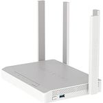 Keenetic Hopper DSL AX1800 Mesh-WLAN-6-Supervectoring-VDSL2/ADSL2+-Modem-Router, schnelles Internet mit 300 Mbps, ruckelfreies 4K UHD Streaming, Cyberbedrohungsschutz (schwarz)