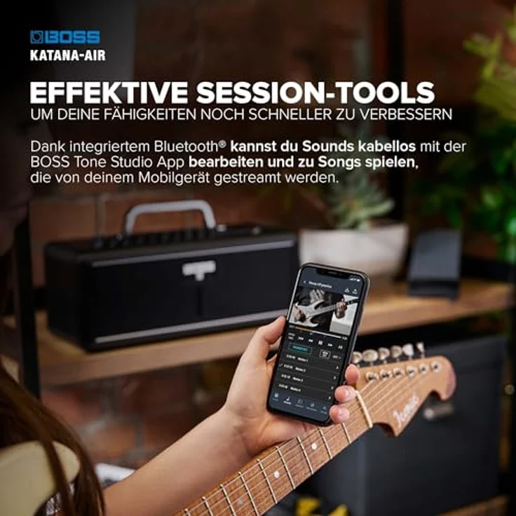 Boss by Roland Boss Katana Air Gitarren-Verstärker 30,00 W, kabelloser Übungs-Verstärker mit Funksender – Bild 6