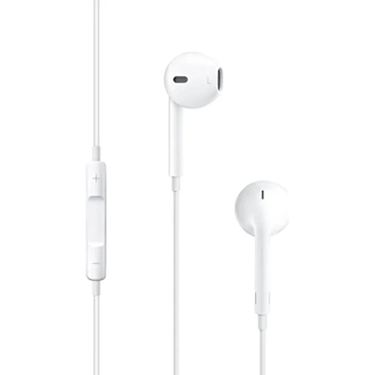 Apple EarPods mit 3,5 mm Kopfhörerstecker, In-Ear Kopfhörer mit ergonomischem Design und integrierter Fernbedienung – Bild 1