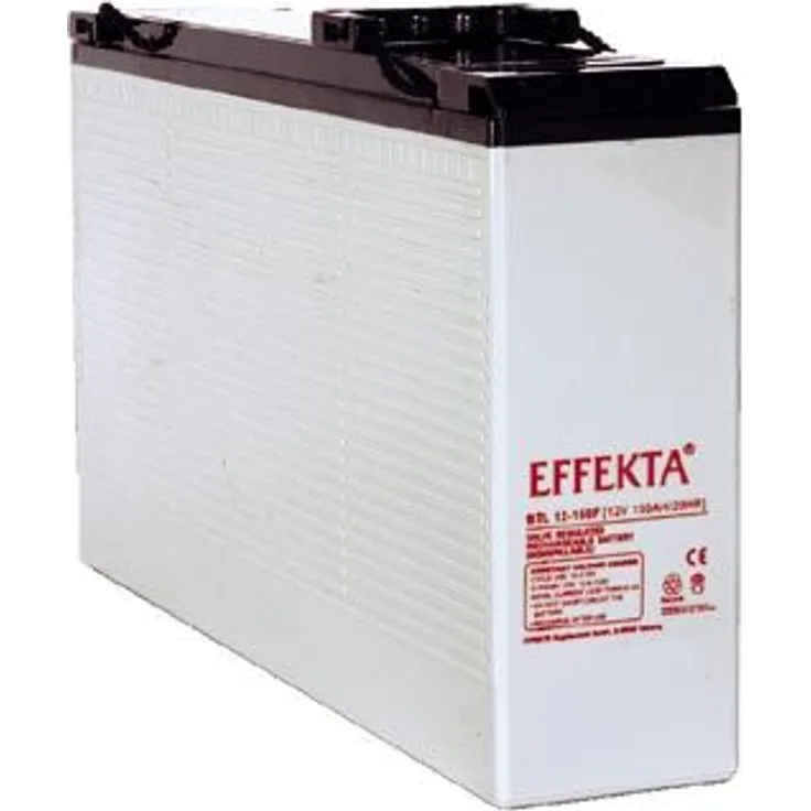 Effekta BTL 12-105F 12V 105Ah Frontterminal Blei Akku / Blei-Vlies-Akku AGM VRLA
