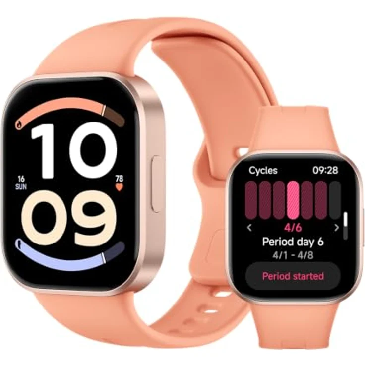 Xiaomi Redmi Watch 6 Active, Smartwatch mit 4,7 cm AMOLED-Display, Gesundheitssensoren und Bluetooth 5.3, orange – Bild 1